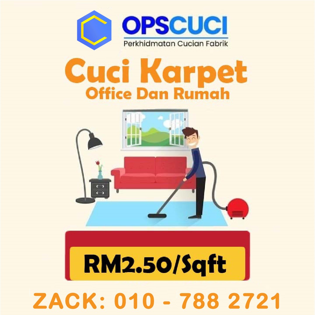 Pakej Cuci Karpet